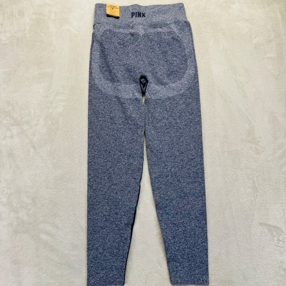 PINK Leggings Womens Large‎ Blue Gray High Waisted Full Length Activewear NWT - Picture 11 of 15